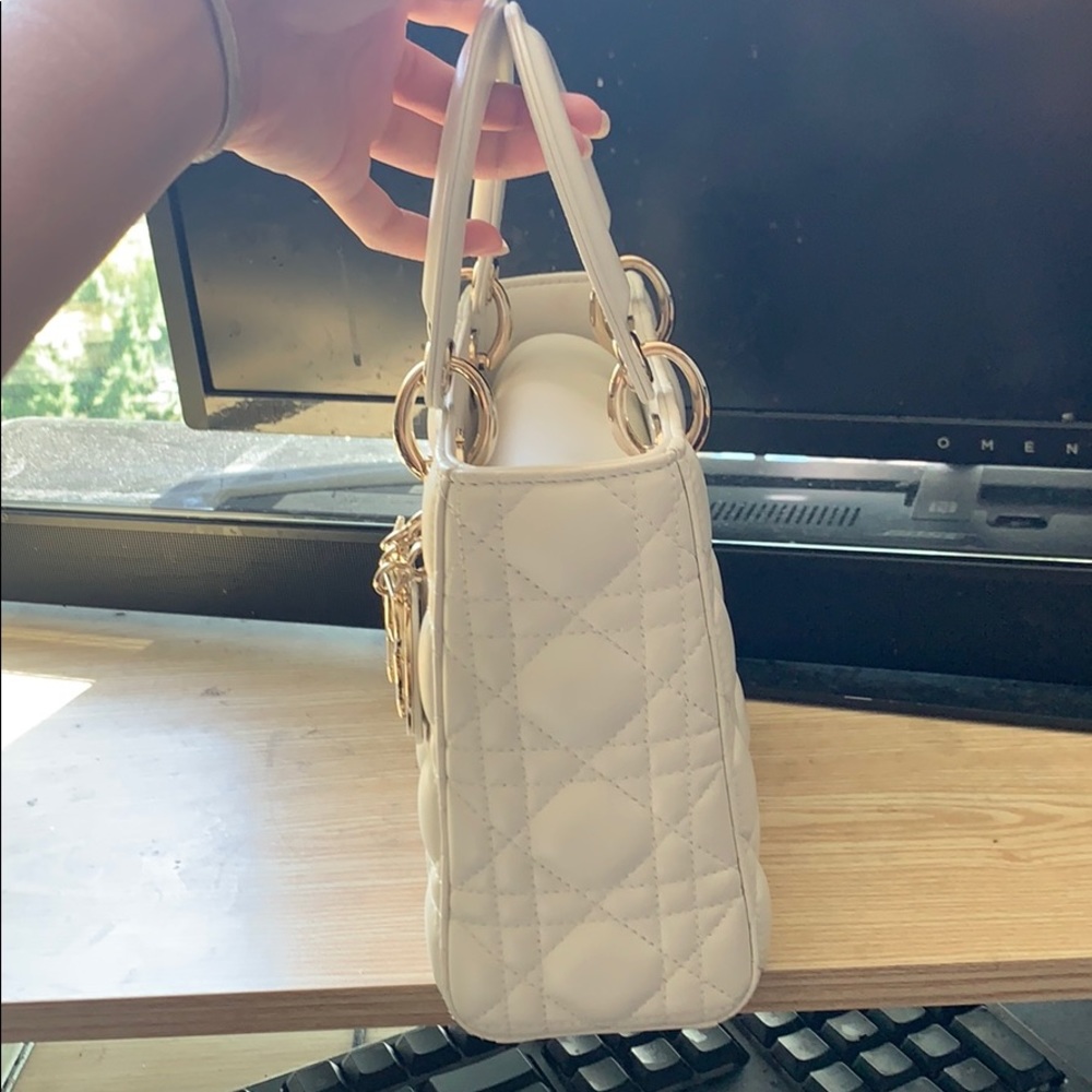 Christian Dior 2019 Lady Bag White - Picture 2 of 6